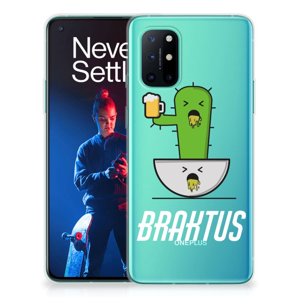 OnePlus 8T Telefoonhoesje met Naam Braktus