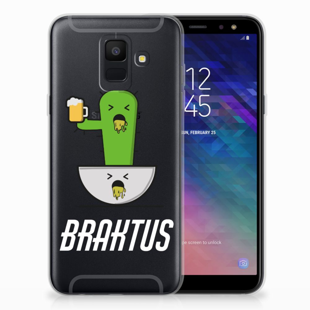 Samsung Galaxy A6 (2018) Telefoonhoesje met Naam Braktus