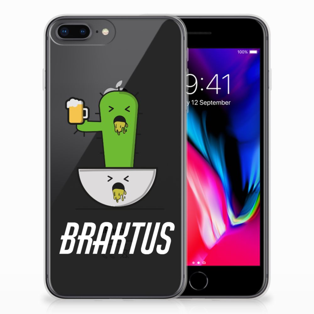 Apple iPhone 7 Plus | 8 Plus Telefoonhoesje met Naam Braktus