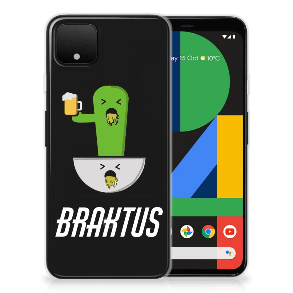Google Pixel 4 XL Telefoonhoesje met Naam Braktus