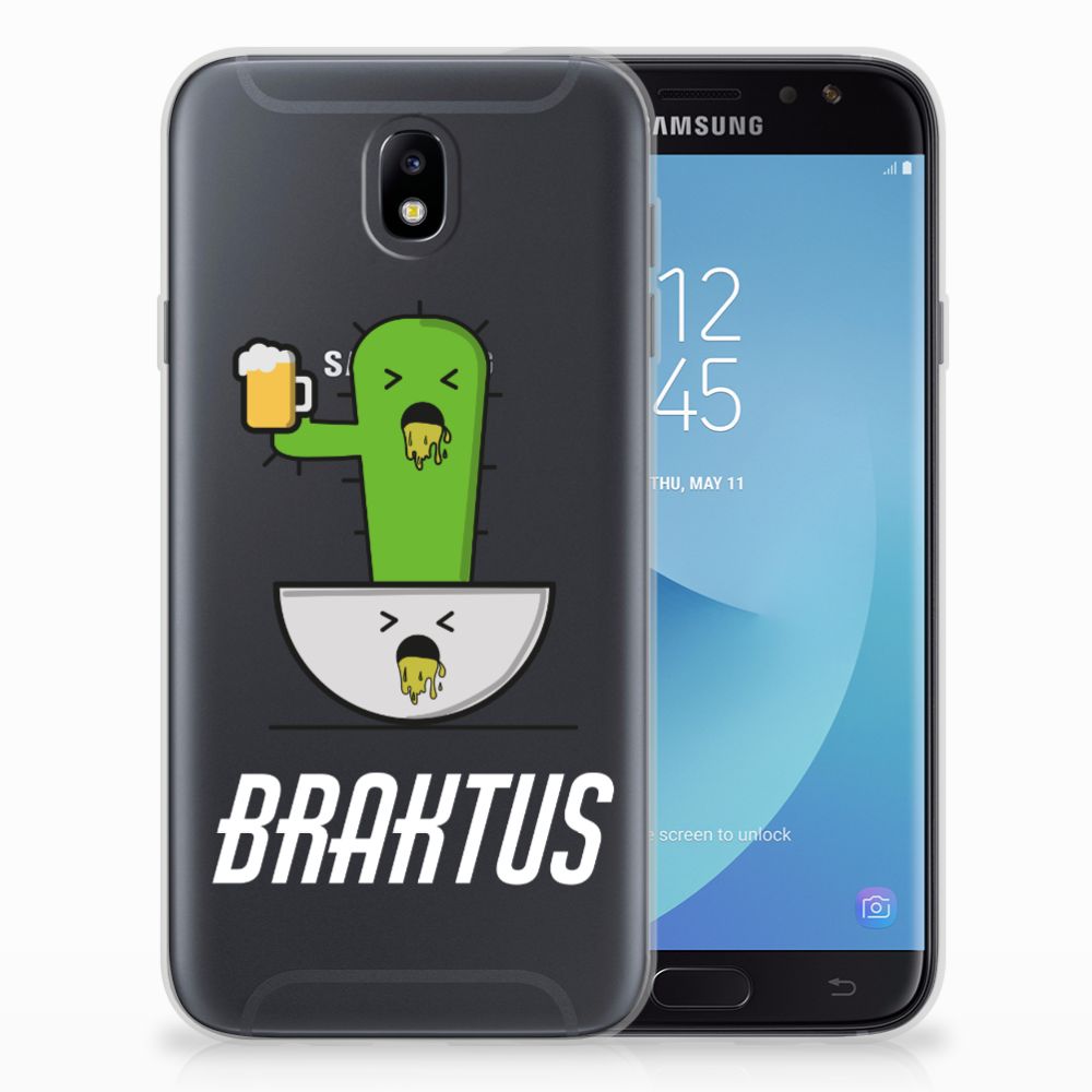 Samsung Galaxy J7 2017 | J7 Pro Telefoonhoesje met Naam Braktus