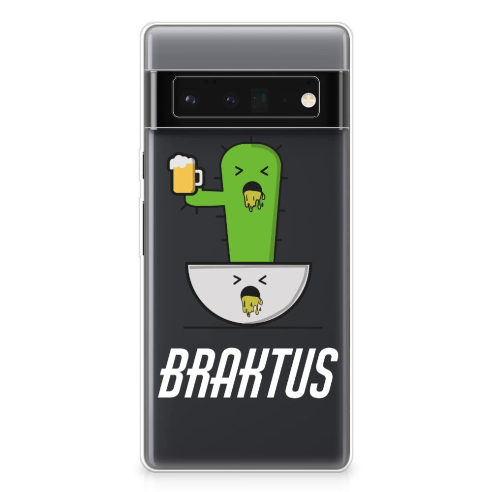 Google Pixel 6 Pro Telefoonhoesje met Naam Braktus