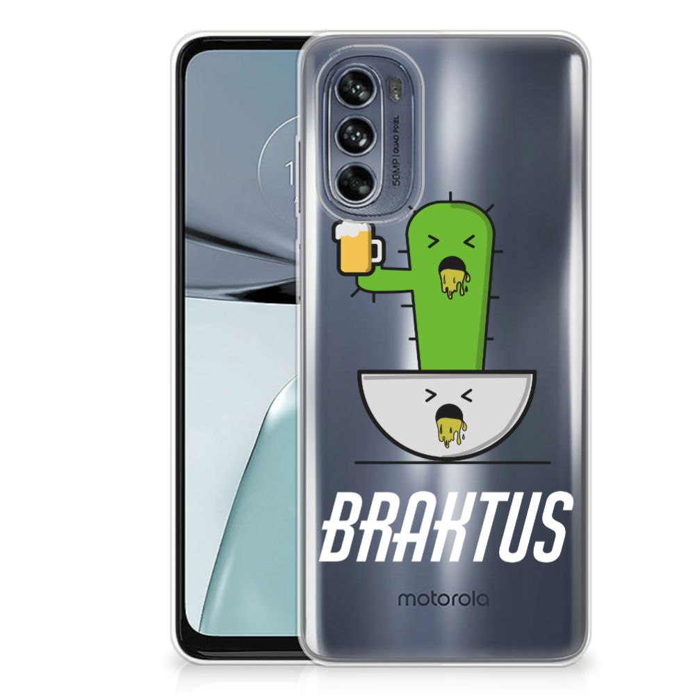 Motorola Moto G62 5G Telefoonhoesje met Naam Braktus
