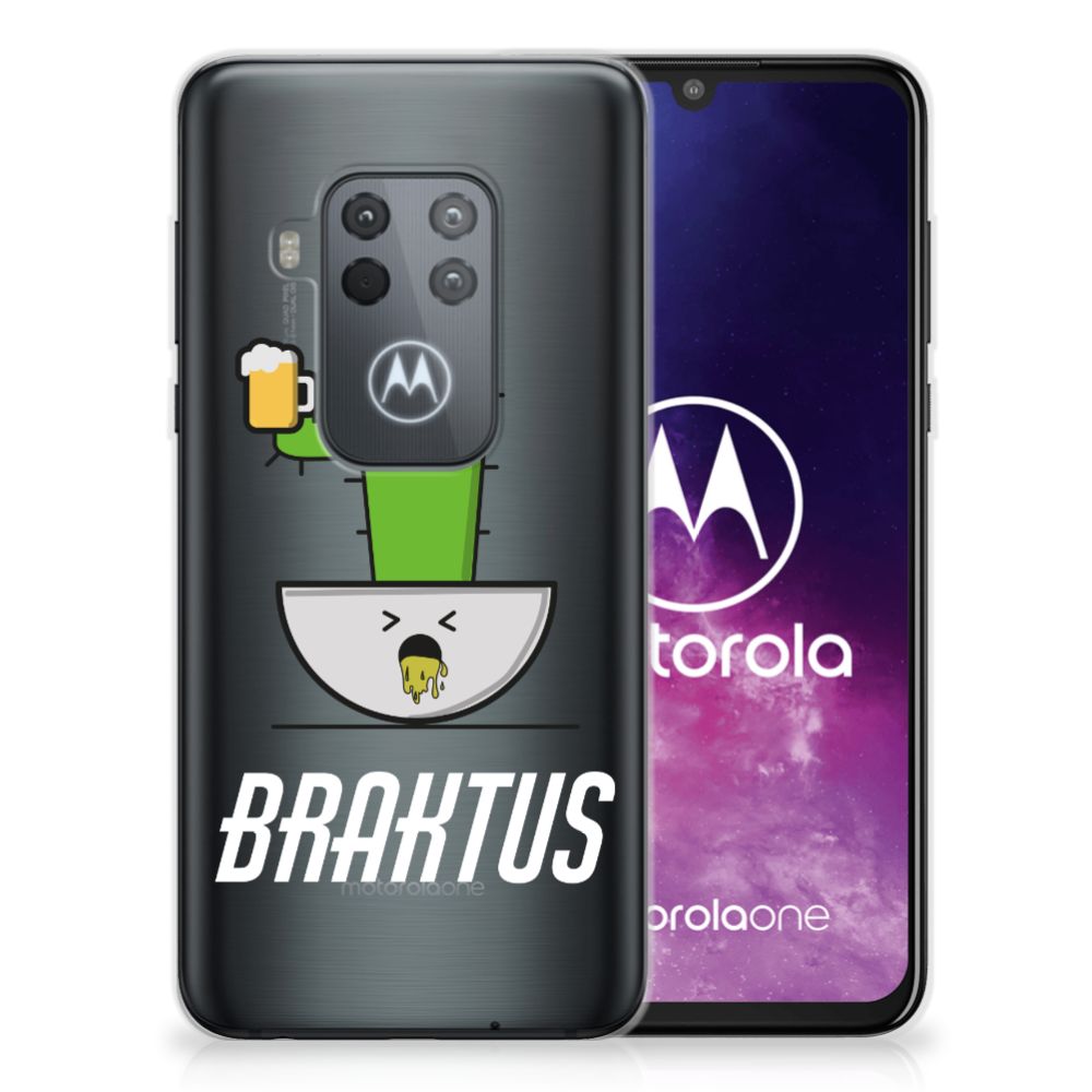 Motorola One Zoom Telefoonhoesje met Naam Braktus