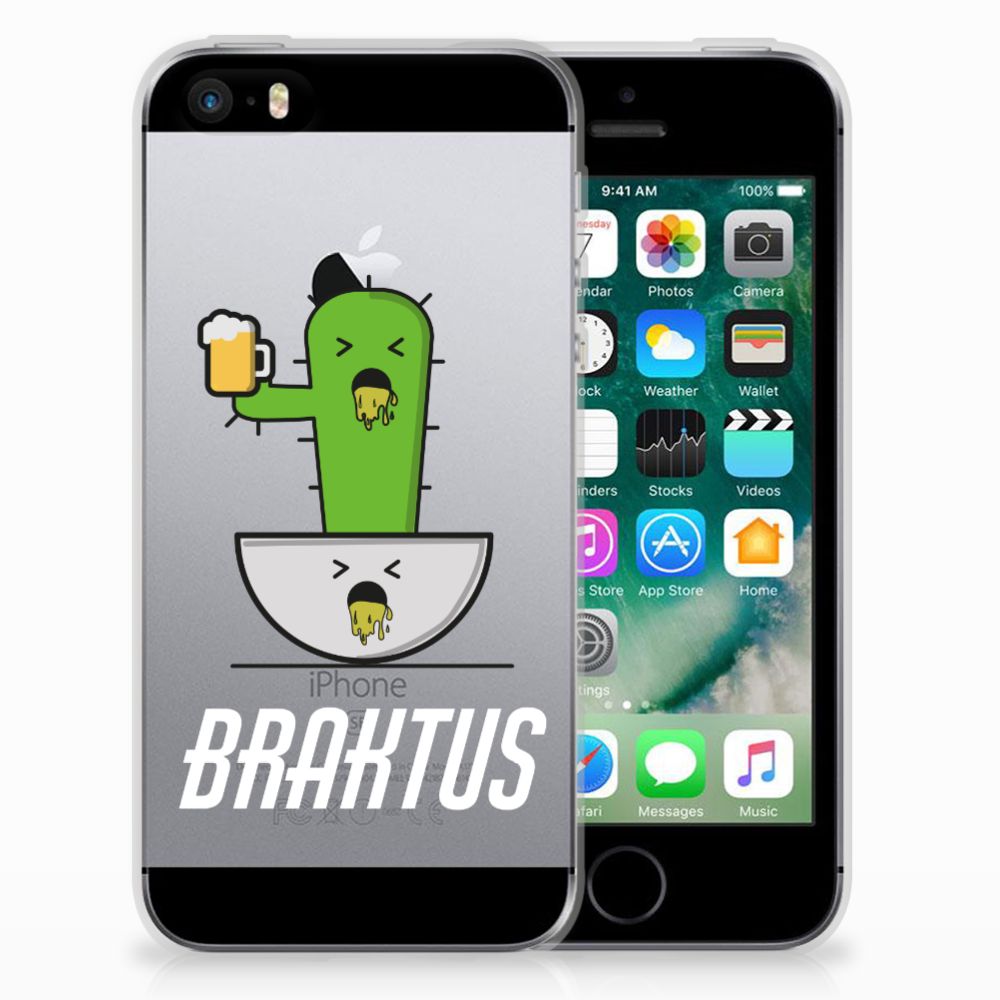 Apple iPhone SE | 5S Telefoonhoesje met Naam Braktus