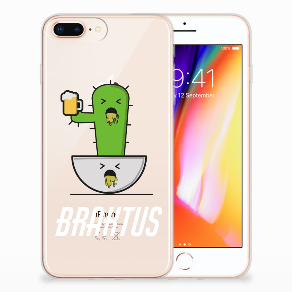 Apple iPhone 7 Plus | 8 Plus Telefoonhoesje met Naam Braktus