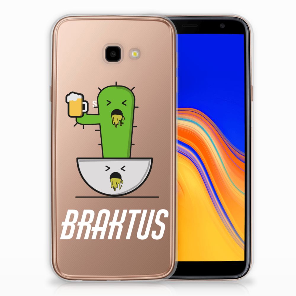 Samsung Galaxy J4 Plus (2018) Telefoonhoesje met Naam Braktus