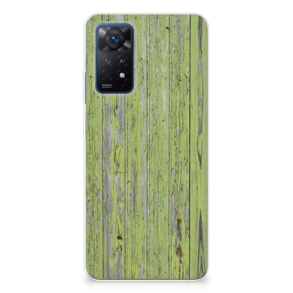 Xiaomi Redmi Note 11 Pro 5G Bumper Hoesje Green Wood