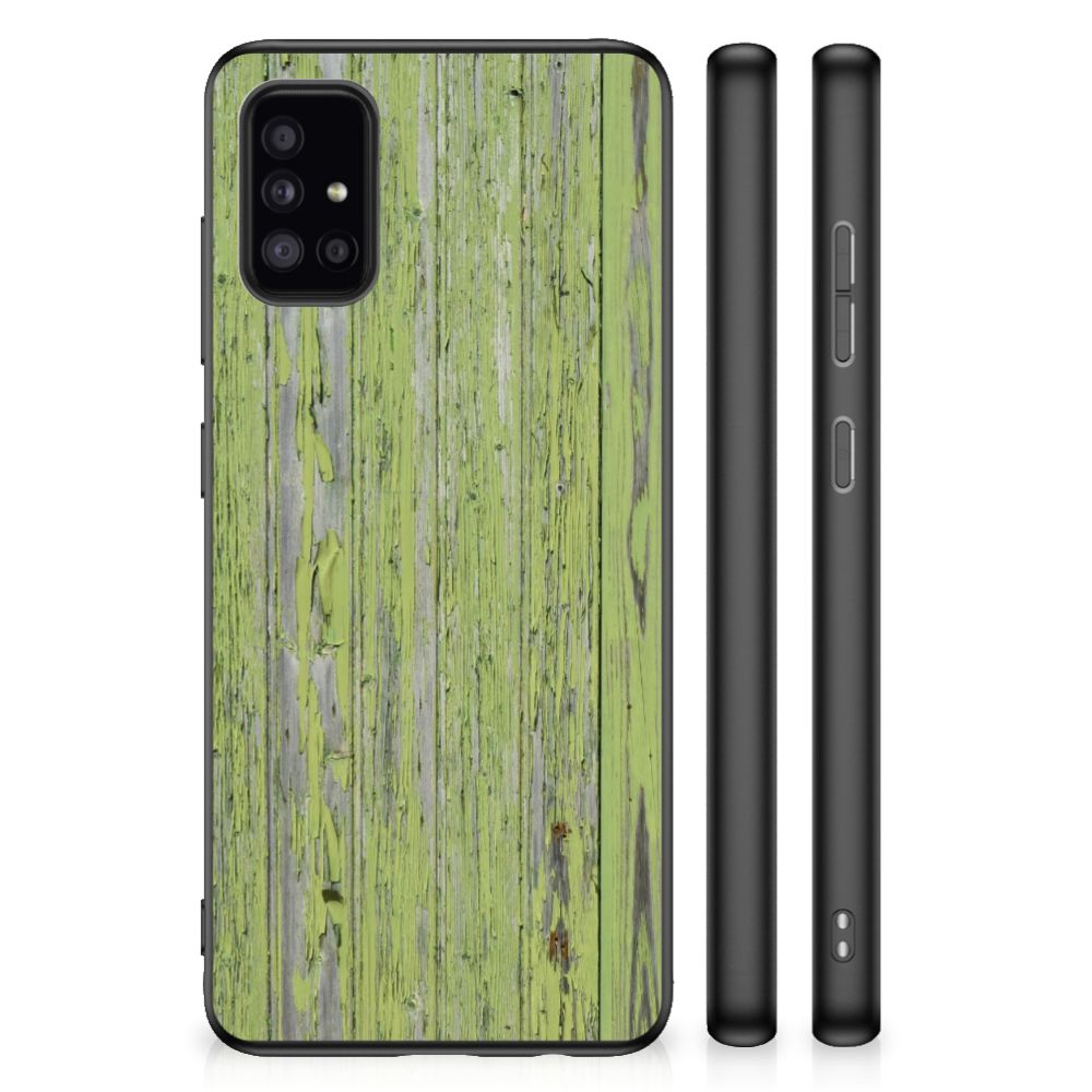 Samsung Galaxy A51 Grip Case Green Wood