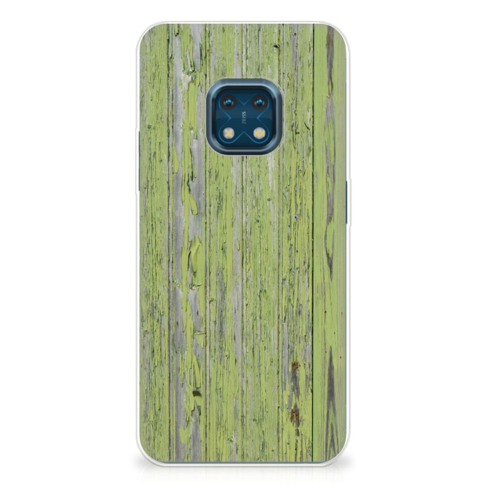 Nokia XR20 Bumper Hoesje Green Wood