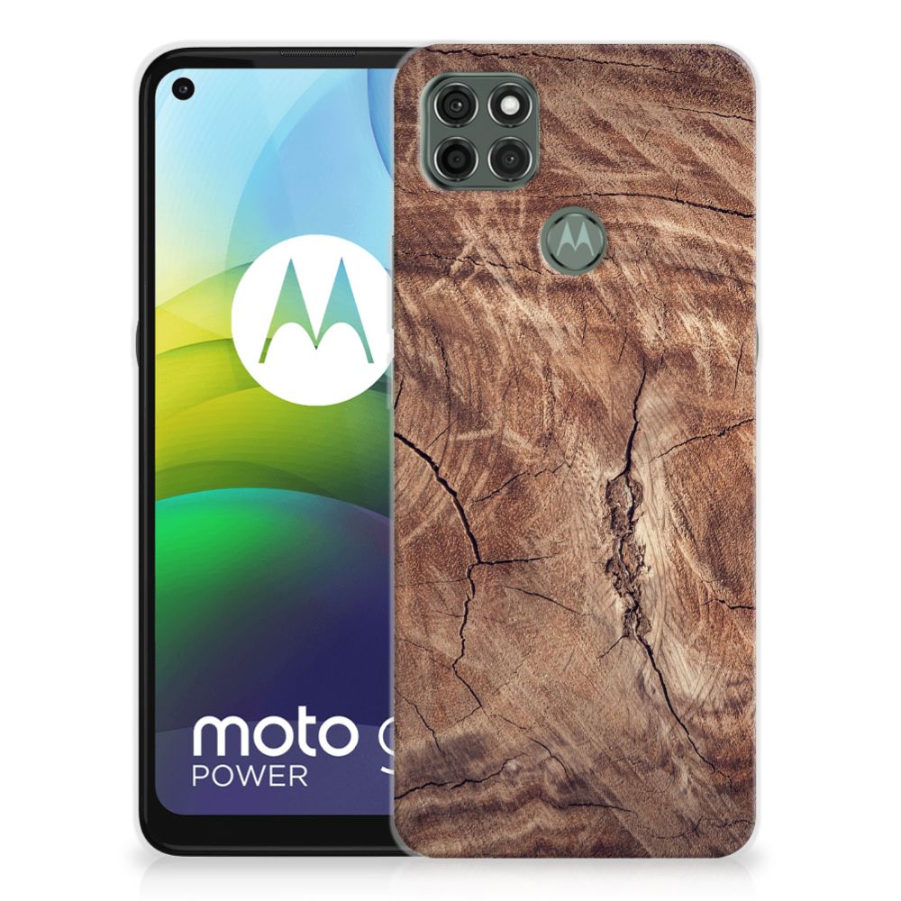 Motorola Moto G9 Power Bumper Hoesje Tree Trunk