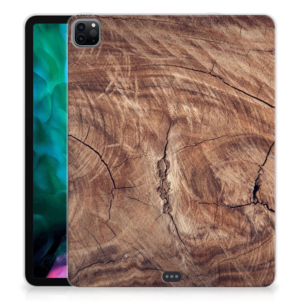 iPad Pro 12.9 (2020) | iPad Pro 12.9 (2021) Silicone Tablet Hoes Tree Trunk