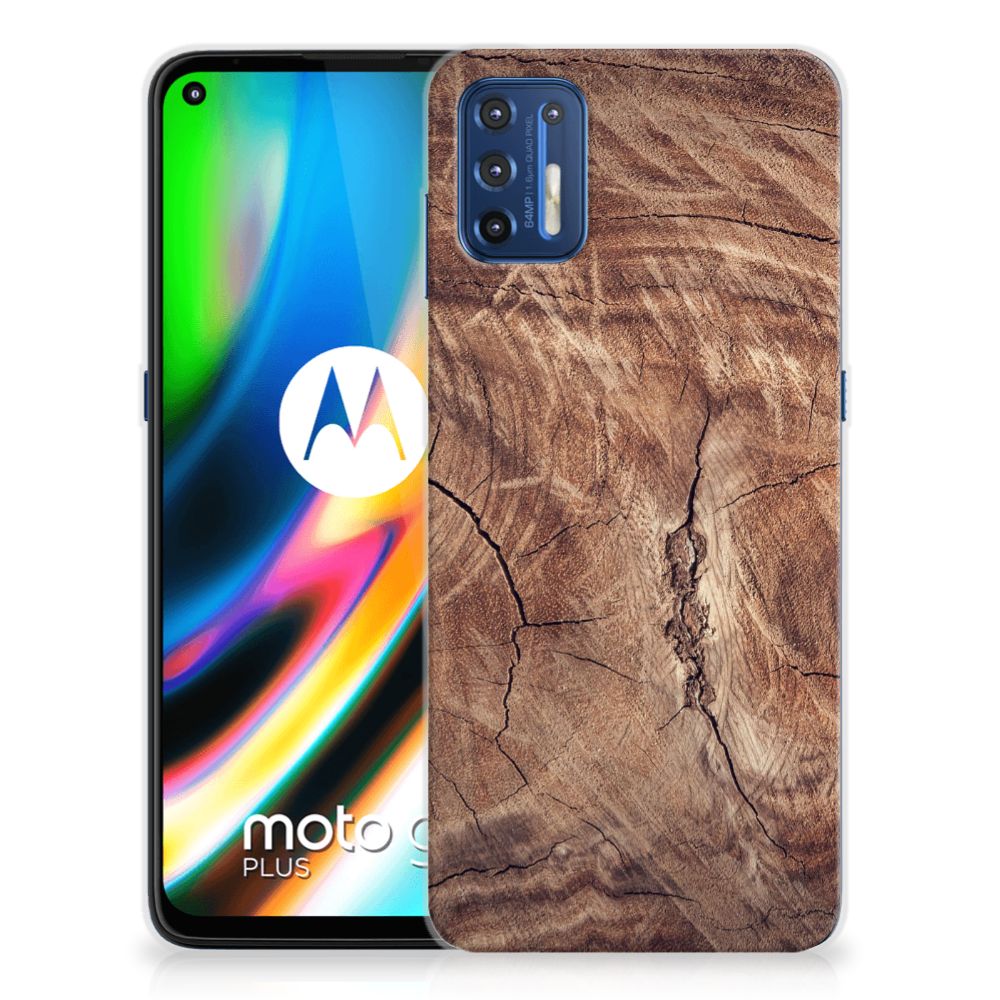 Motorola Moto G9 Plus Bumper Hoesje Tree Trunk