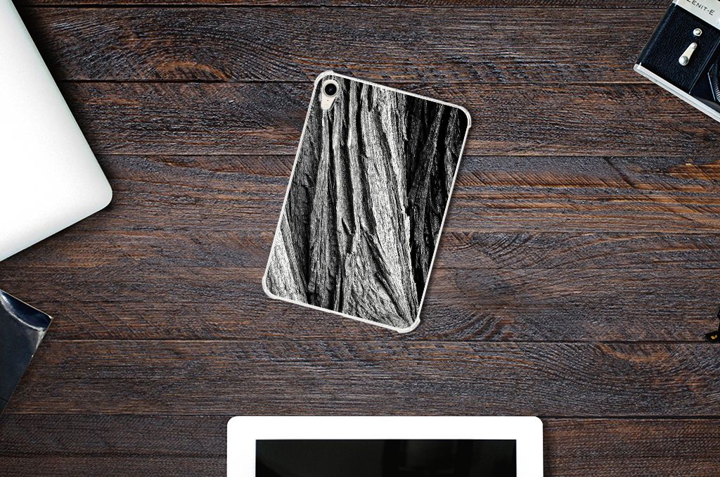 Silicone Tablet Hoes Apple iPad mini 6 (2021) Boomschors Grijs