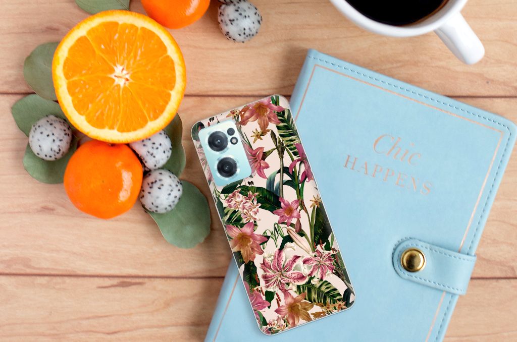 OnePlus Nord CE 2 5G TPU Case Flowers