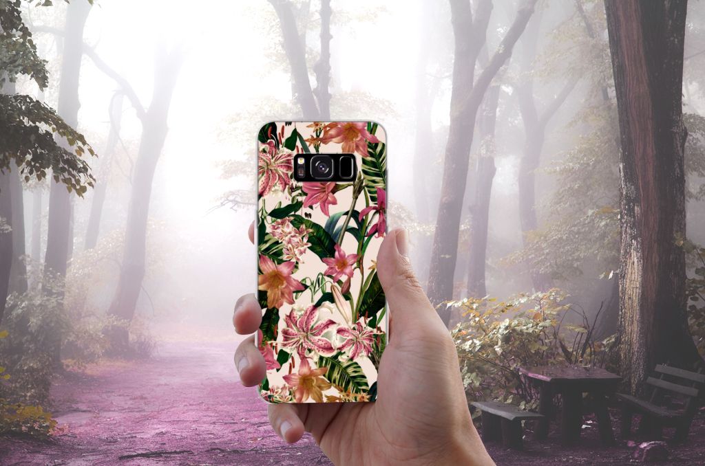 Samsung Galaxy S8 TPU Case Flowers