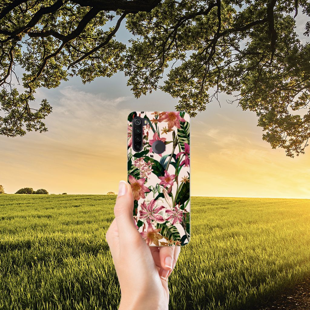 Xiaomi Redmi Note 8T TPU Case Flowers