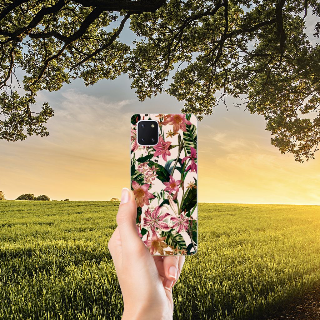 Samsung Galaxy Note 10 Lite TPU Case Flowers