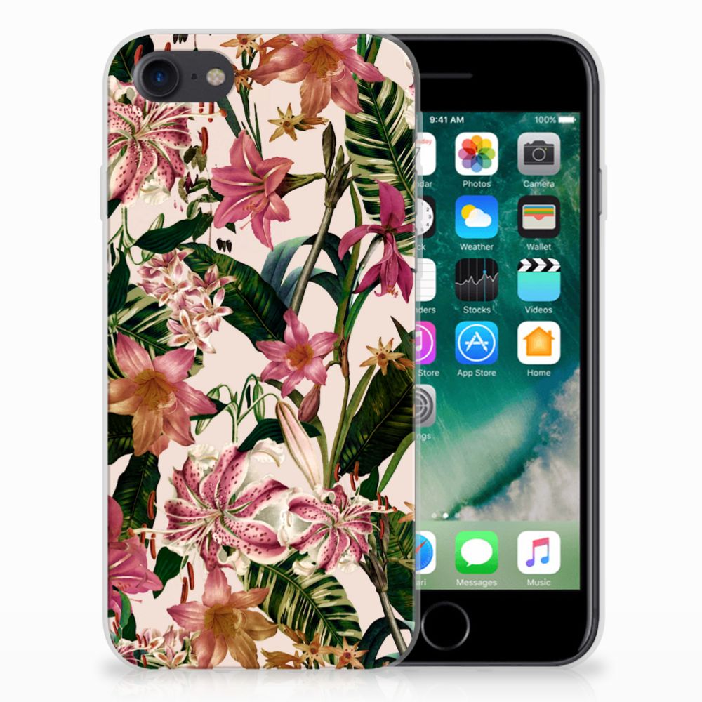 iPhone SE 2022 | SE 2020 | 8 | 7 TPU Case Flowers