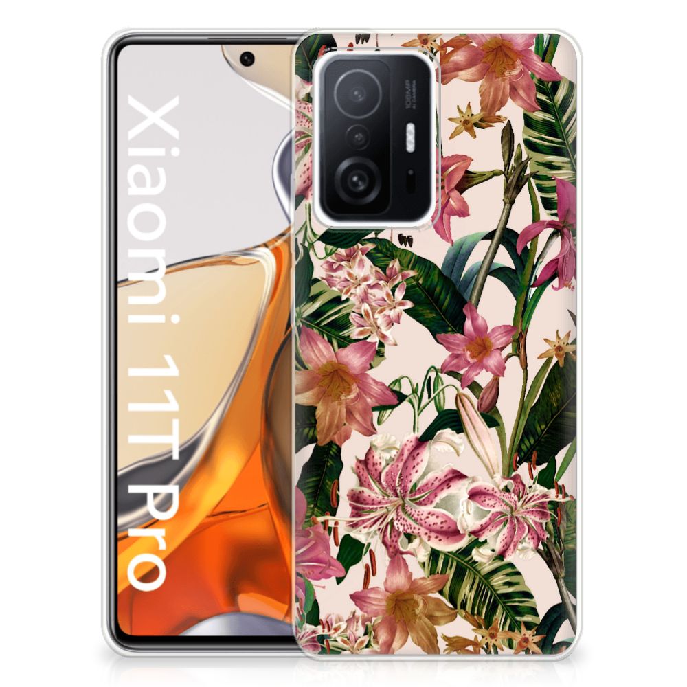 Xiaomi 11T | 11T Pro TPU Case Flowers