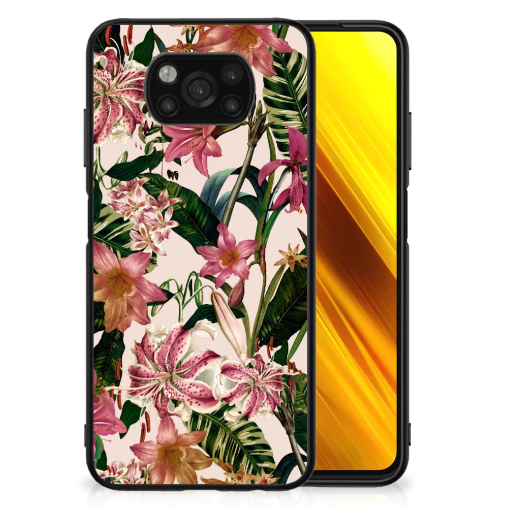 Xiaomi Poco X3 | X3 Pro Bloemen Hoesje Flowers