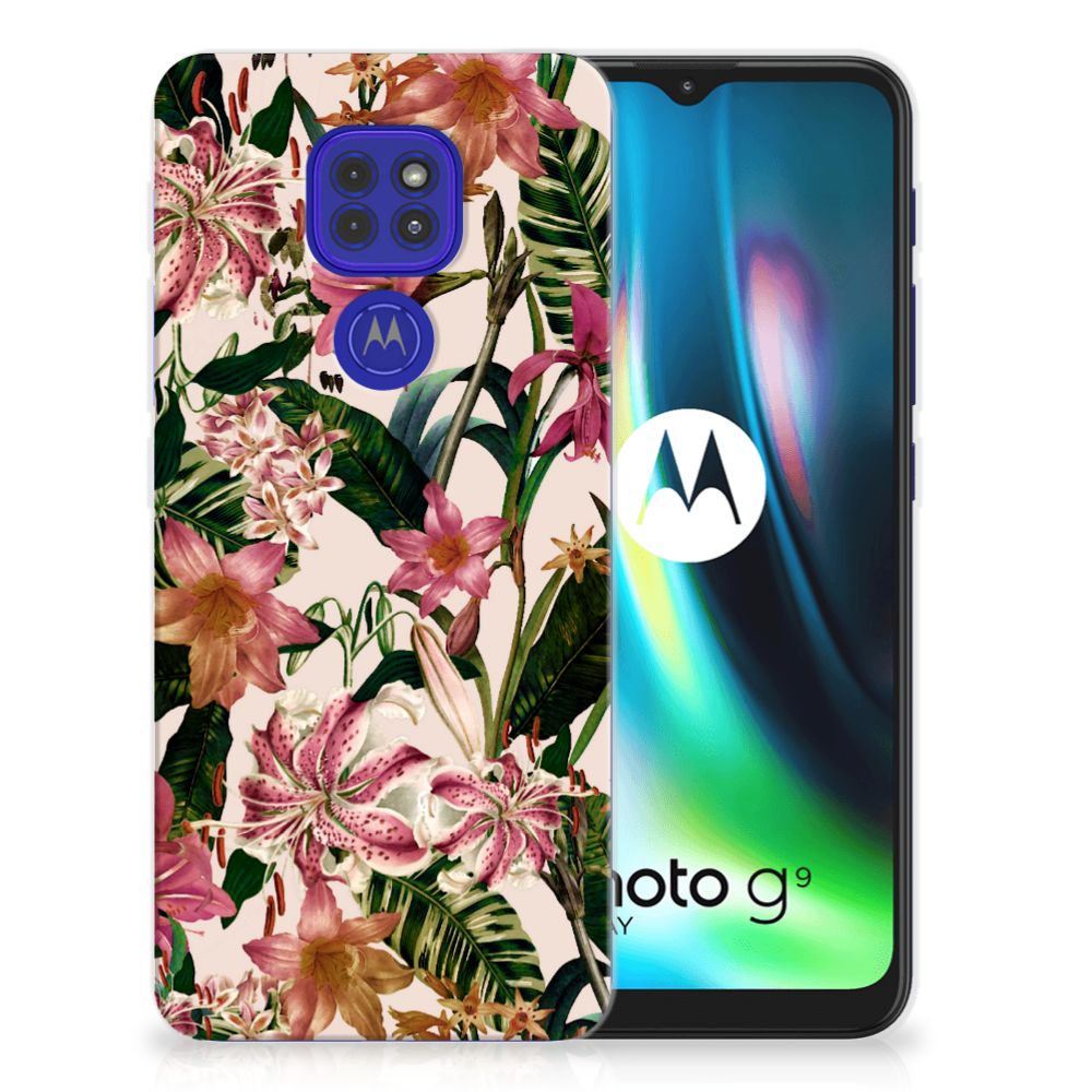 Motorola Moto G9 Play | E7 Plus TPU Case Flowers