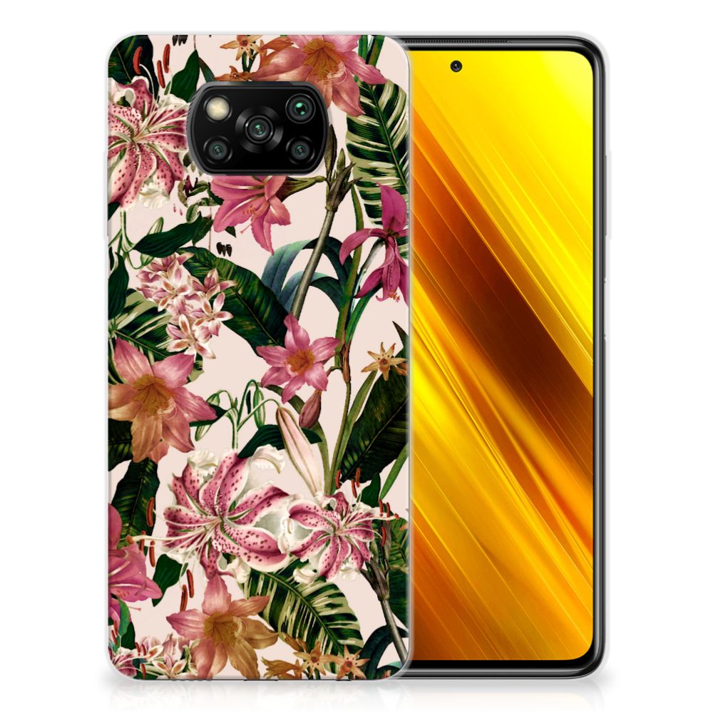 Xiaomi Poco X3 | Poco X3 Pro TPU Case Flowers
