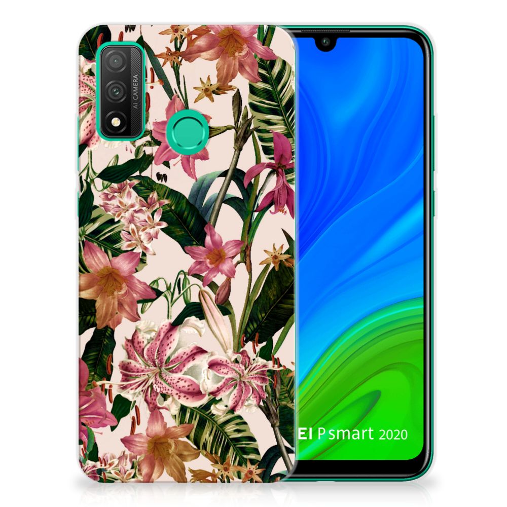 Huawei P Smart 2020 TPU Case Flowers