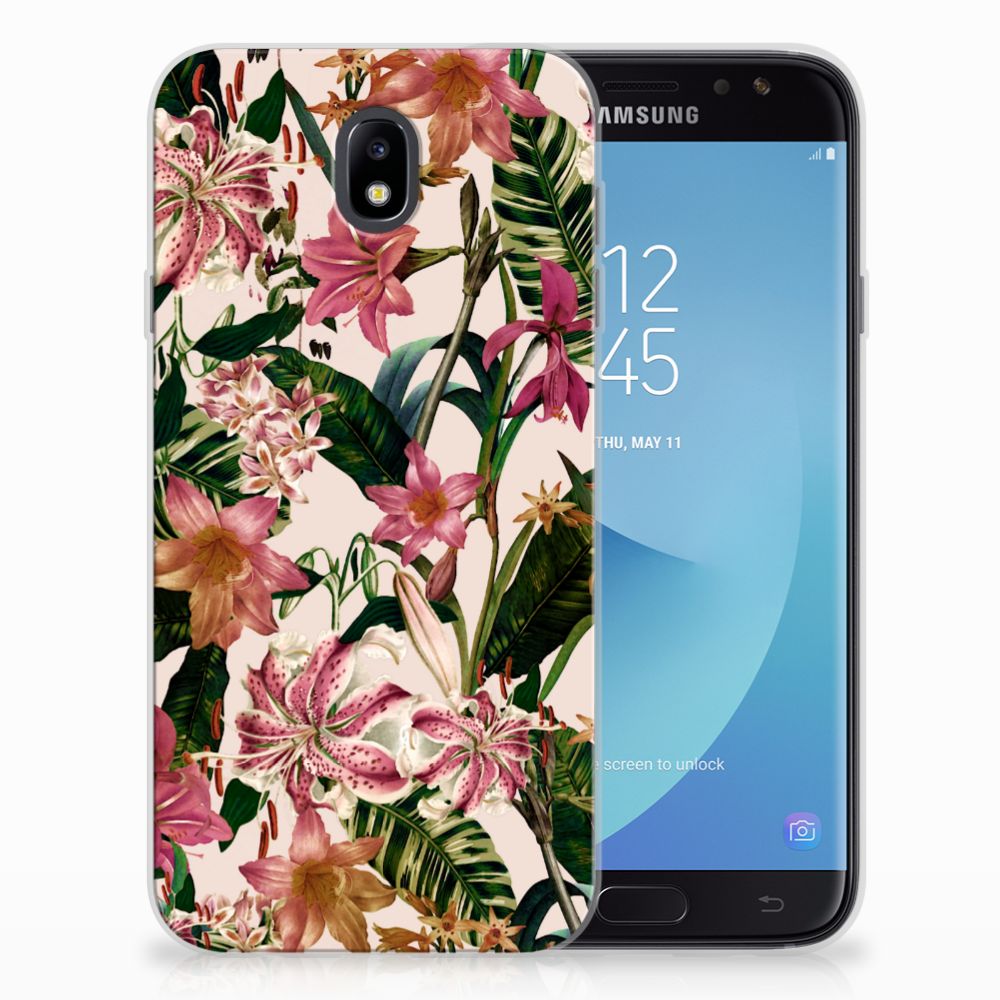 Samsung Galaxy J7 2017 | J7 Pro TPU Case Flowers