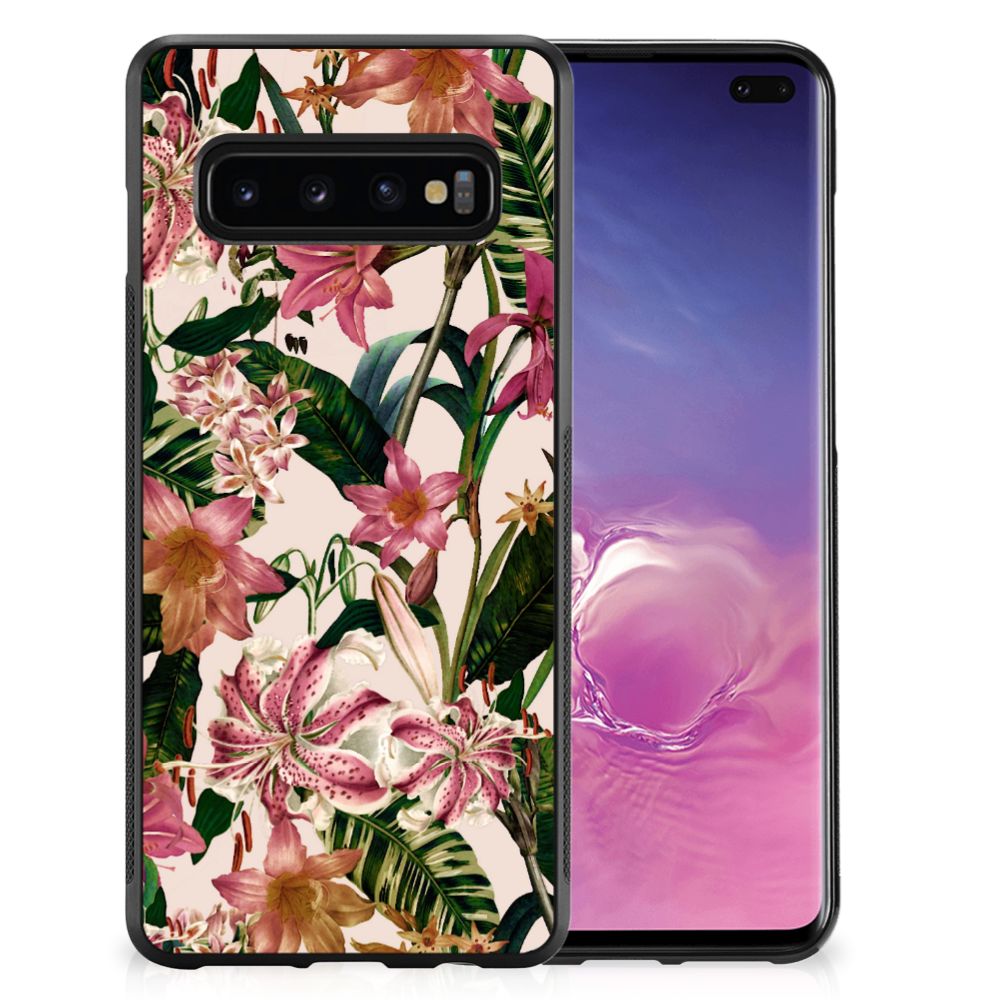 Samsung Galaxy S10+ Skin Case Flowers