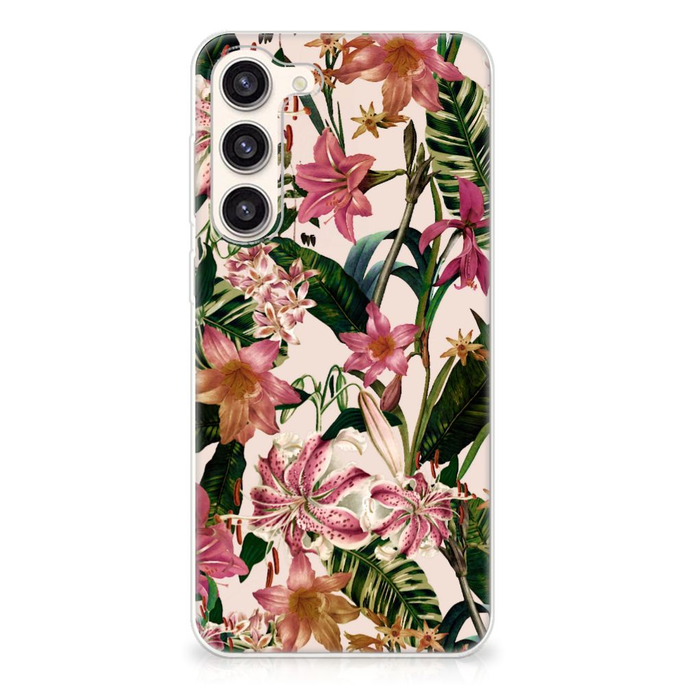 Samsung Galaxy S23 Plus TPU Case Flowers
