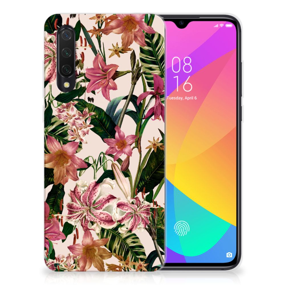 Xiaomi Mi 9 Lite TPU Case Flowers