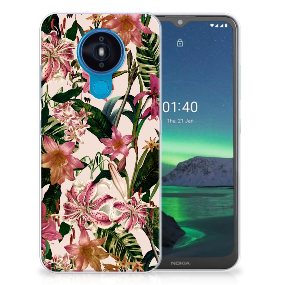 Nokia 1.4 TPU Case Flowers