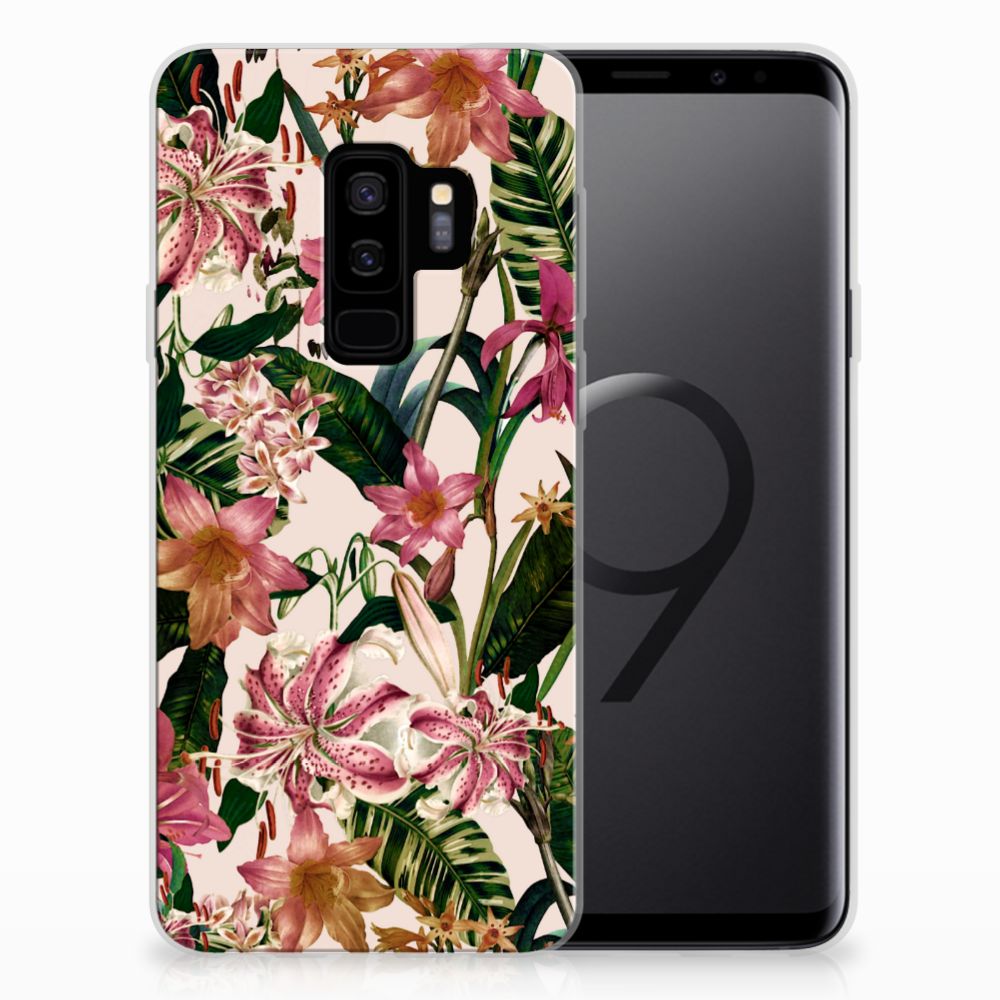 Samsung Galaxy S9 Plus Uniek TPU Hoesje Flowers