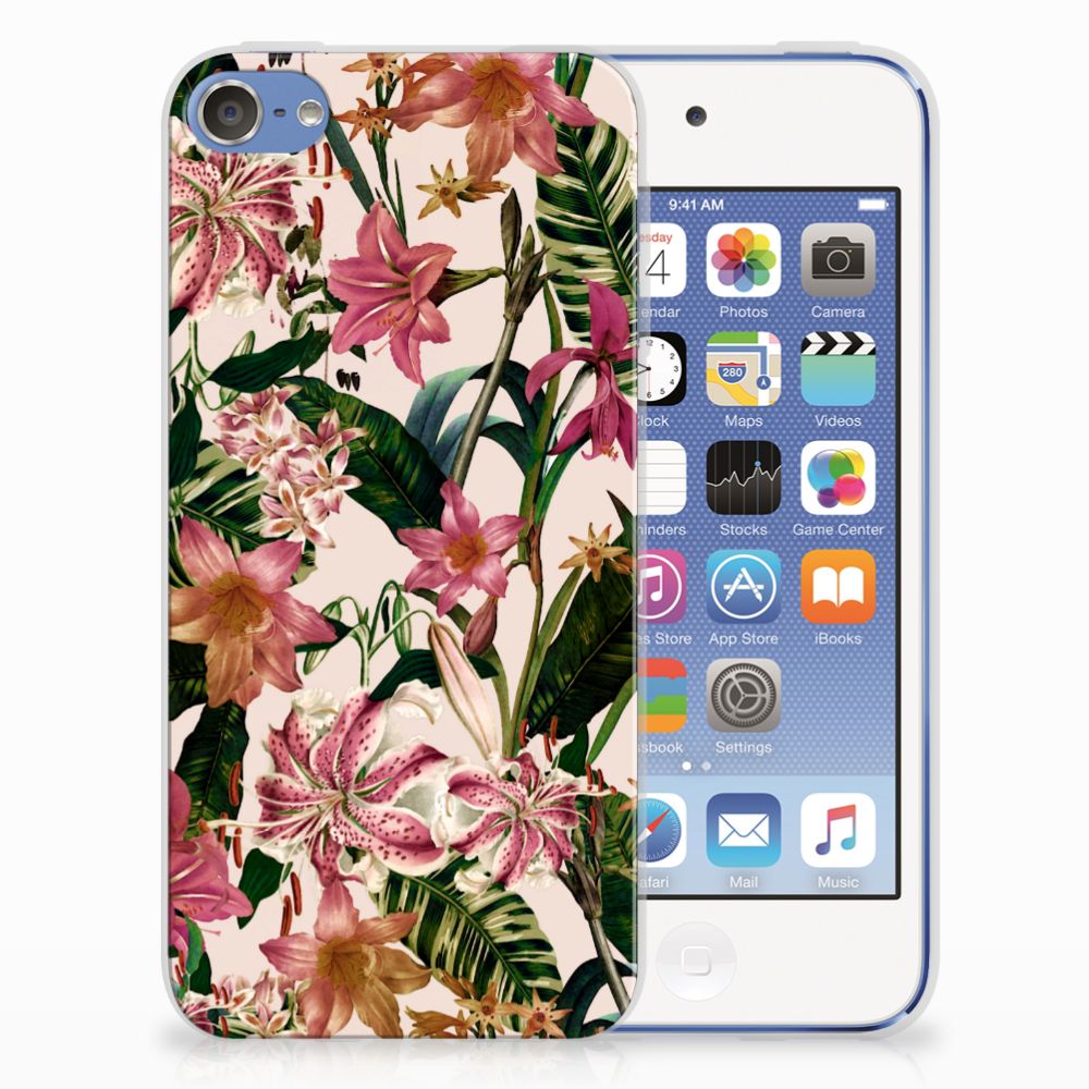 Apple iPod Touch 5 | 6 TPU Case Flowers