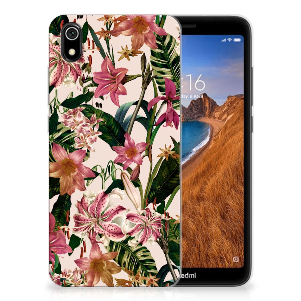 Xiaomi Redmi 7A TPU Case Flowers