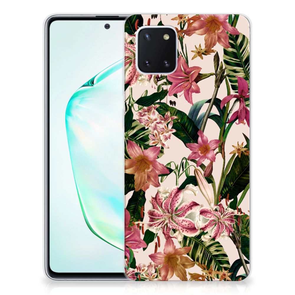 Samsung Galaxy Note 10 Lite TPU Case Flowers