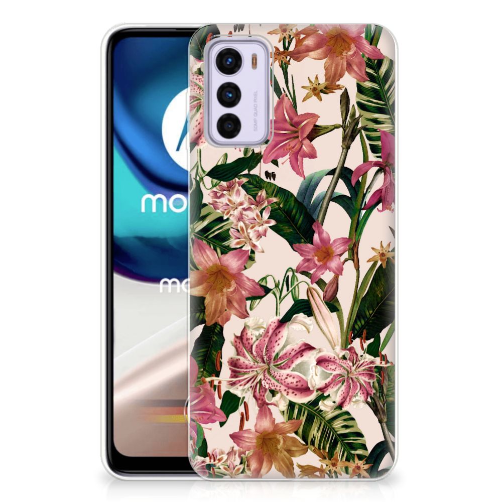 Motorola Moto G42 TPU Case Flowers