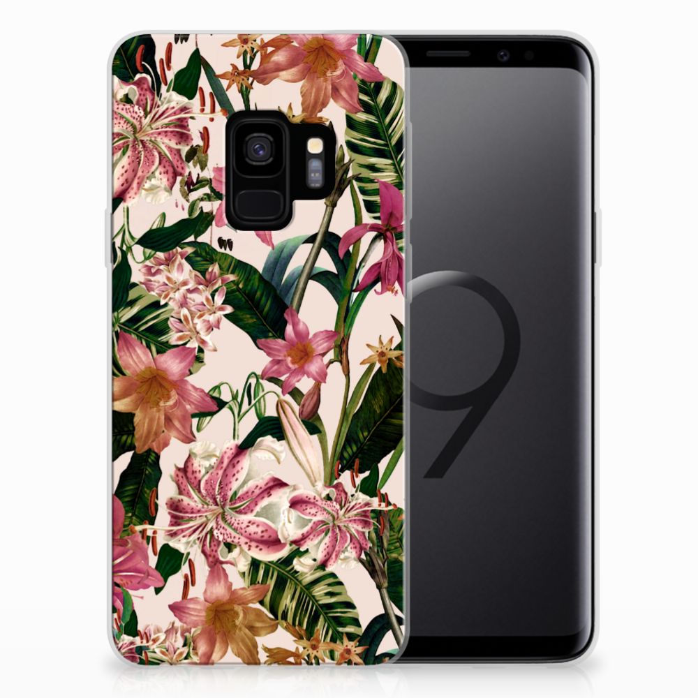 Samsung Galaxy S9 TPU Case Flowers