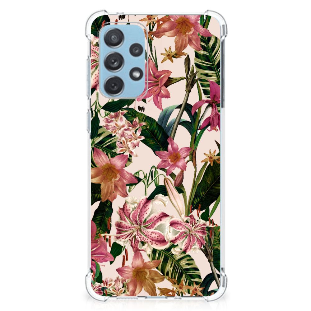 Samsung Galaxy A73 Case Flowers
