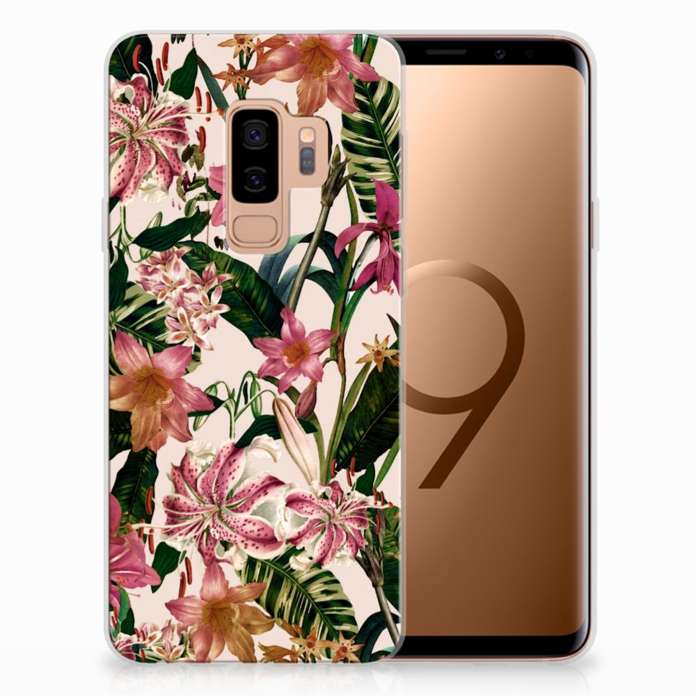 Samsung Galaxy S9 Plus TPU Case Flowers