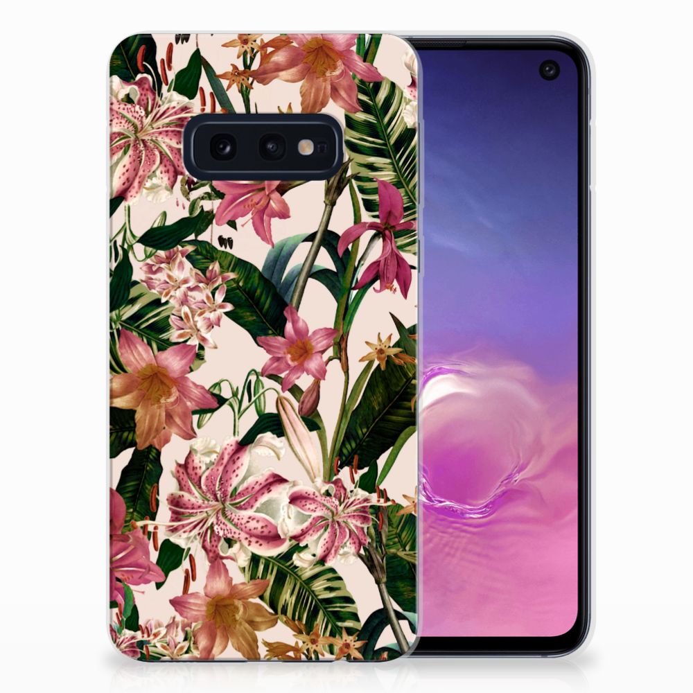 Samsung Galaxy S10e TPU Case Flowers