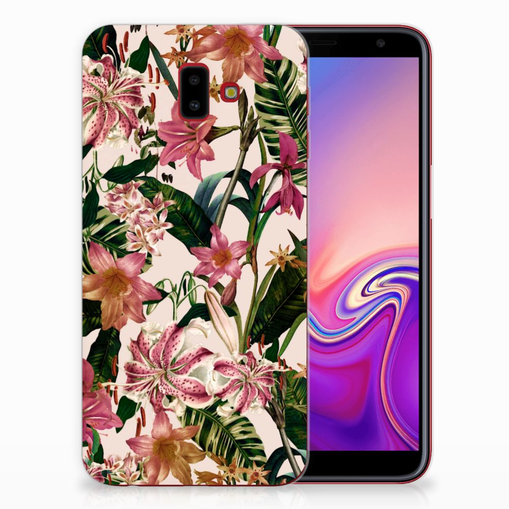 Samsung Galaxy J6 Plus (2018) TPU Case Flowers