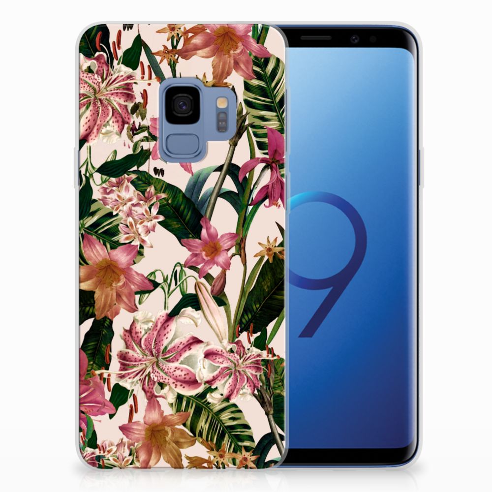 Samsung Galaxy S9 TPU Case Flowers