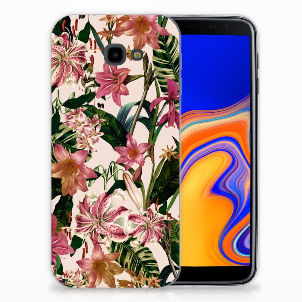 Samsung Galaxy J4 Plus (2018) TPU Case Flowers