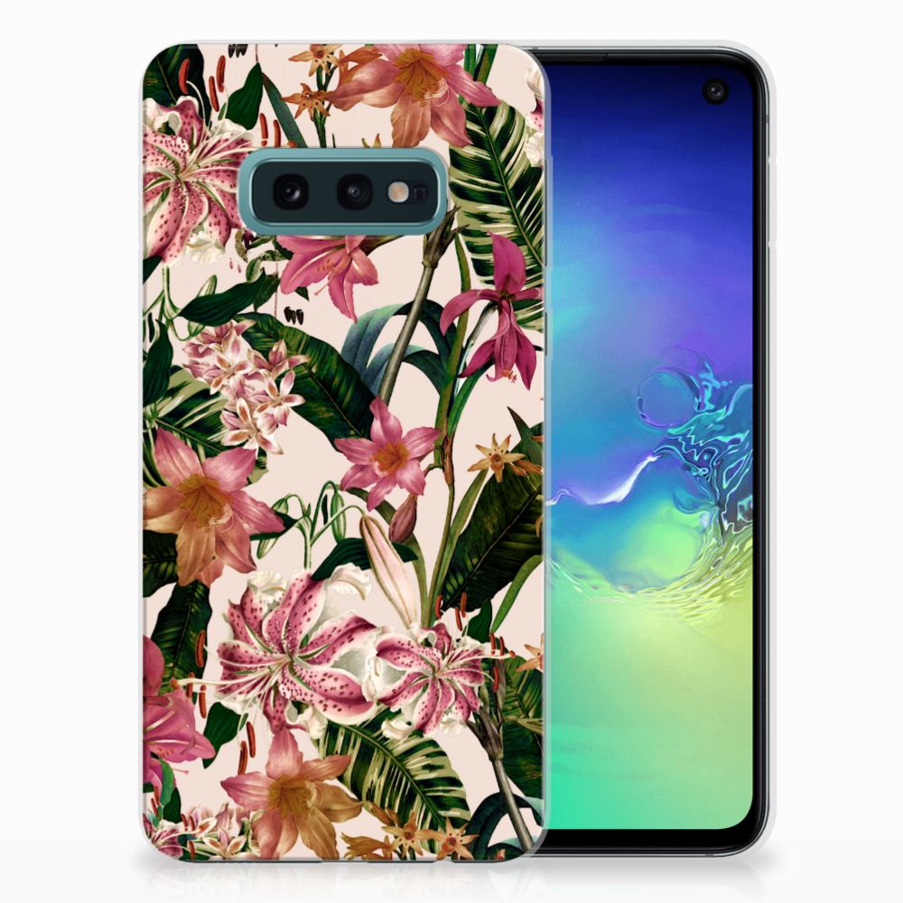 Samsung Galaxy S10e TPU Case Flowers