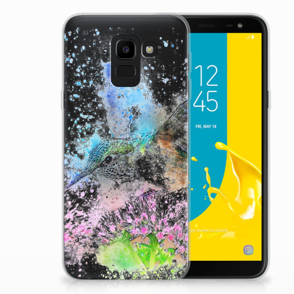 Hoesje maken Samsung Galaxy J6 2018 Vogel