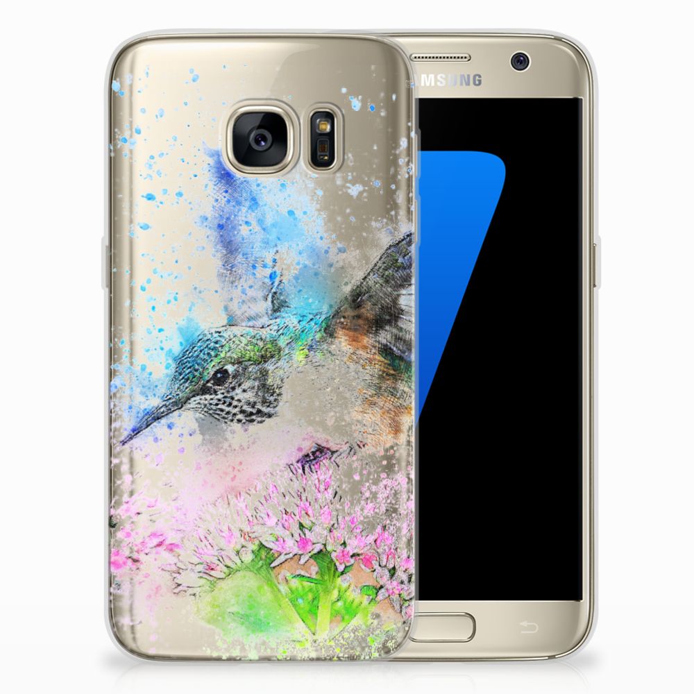 Hoesje maken Samsung Galaxy S7 Vogel