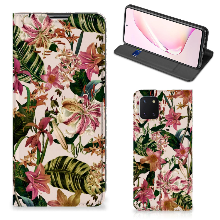 Samsung Galaxy Note 10 Lite Smart Cover Flowers