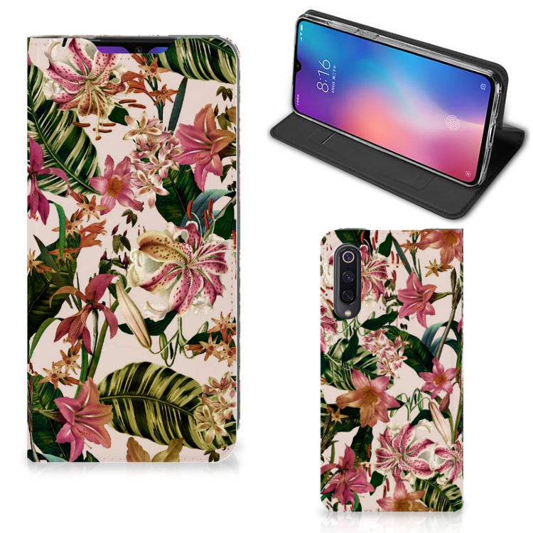 Xiaomi Mi 9 Smart Cover Flowers
